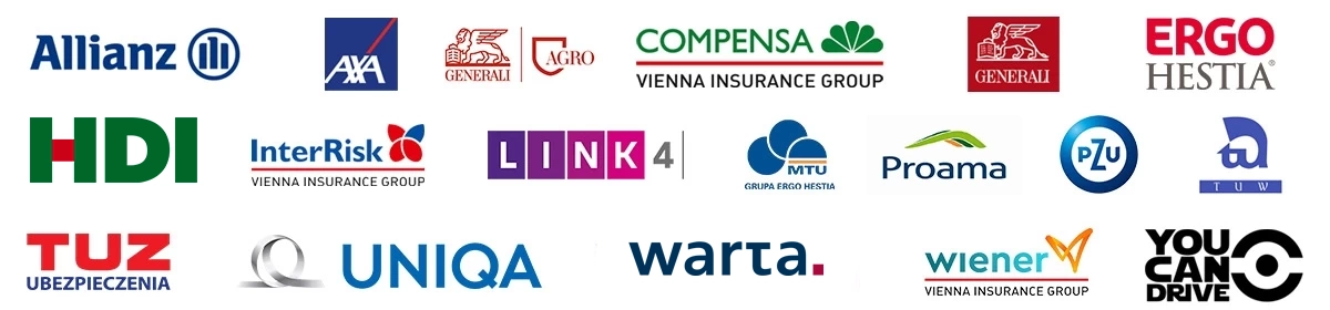 logotypy firm ubezpieczeniowych